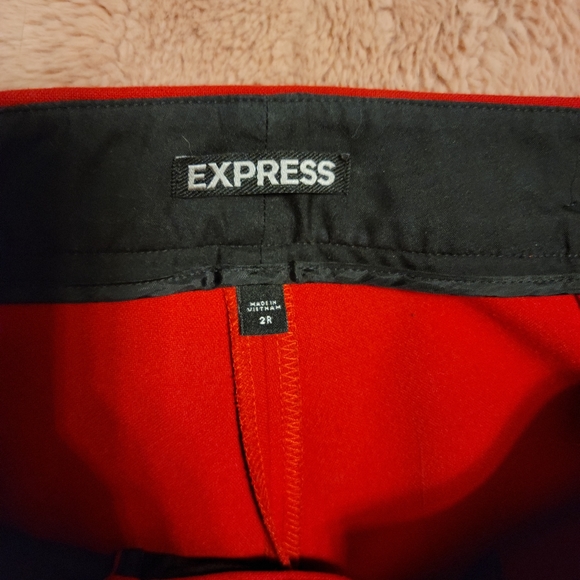 Red work pants - Picture 2 of 2